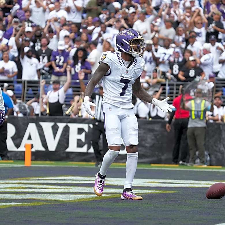 Rashod Bateman found his groove in Ravens' shocking loss to Saints