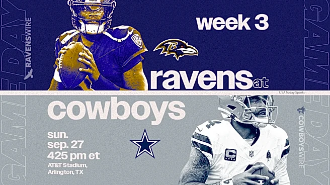 Ravens vs. Cowboys live updates: Start time, TV channel for Week 3