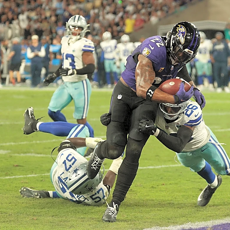 Derrick Henry passes Ray Rice, ties Mark Andrews in Ravens record book