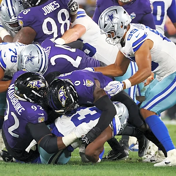 Ravens snap counts vs. Cowboys: Breakdown, analysis from 34-31 win
