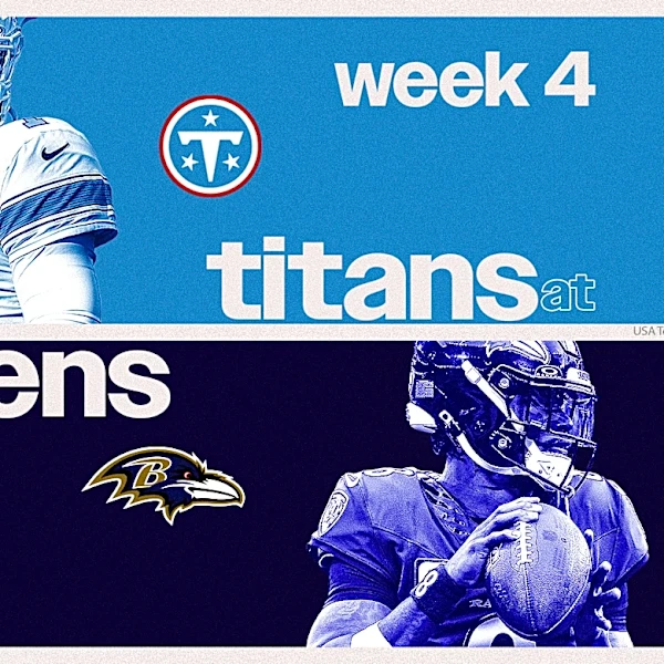 Ravens vs. Titans live updates: Start time, TV channel for Week 4