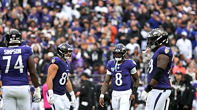 Lamar Jackson exits Ravens-Titans game with ankle injury