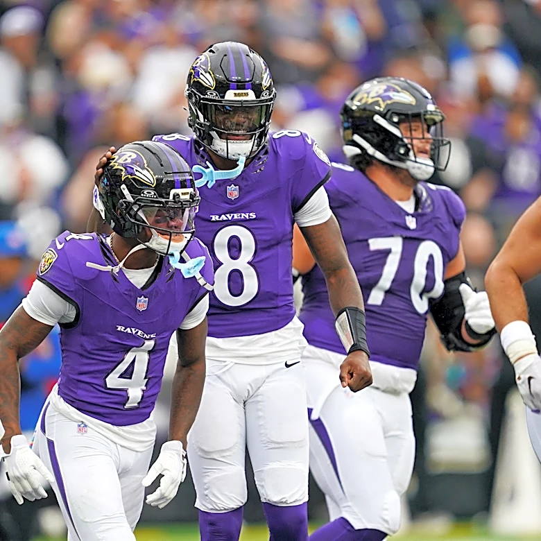 Ravens-Titans halftime takeaways: Flowers shines, Loop hits from 64