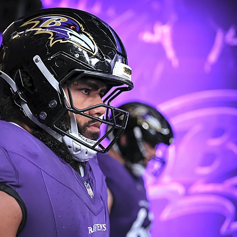 Ravens rookie Vega Ioane exits Bengals game with knee injury