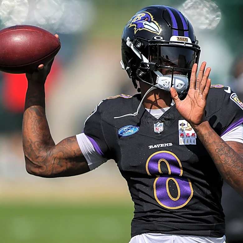 Lamar Jackson returns to Ravens practice ahead of Week 8 vs. Bills