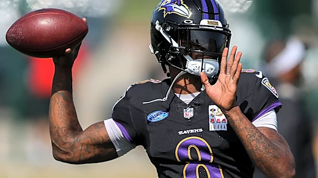 Lamar Jackson returns to Ravens practice ahead of Week 8 vs. Bills