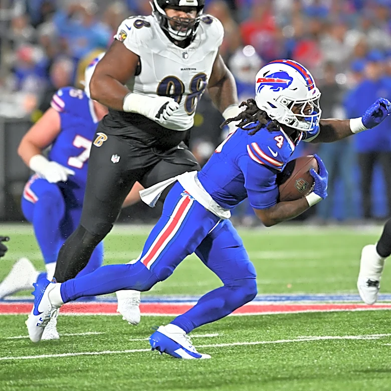 Ravens face difficult balancing act trying to stop Josh Allen, James Cook