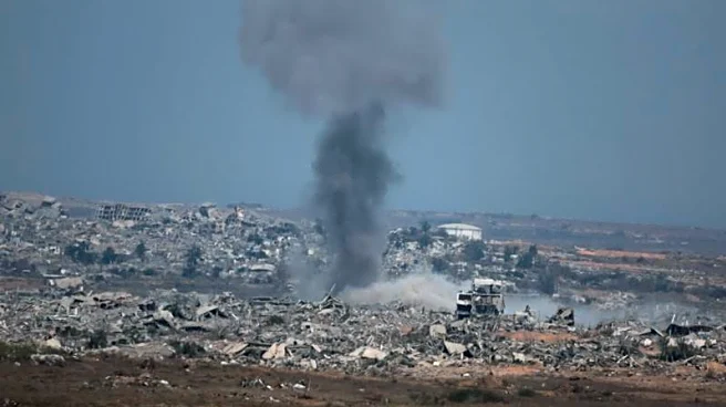 Israel bombards Gaza City overnight; Hamas leader due in Cairo in bid to salvage ceasefire talks