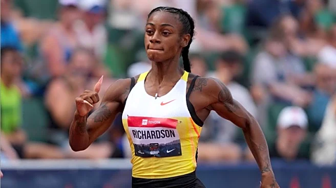 Reflective Sha'Carri Richardson apologizes for airport incident