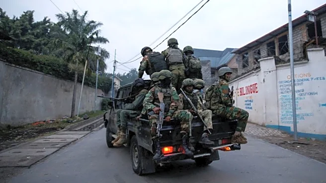 Congo army and rebels trade blame over clashes, troop buildup