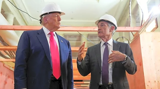 Trump weighing lawsuit against Fed's Powell over renovations, White House says