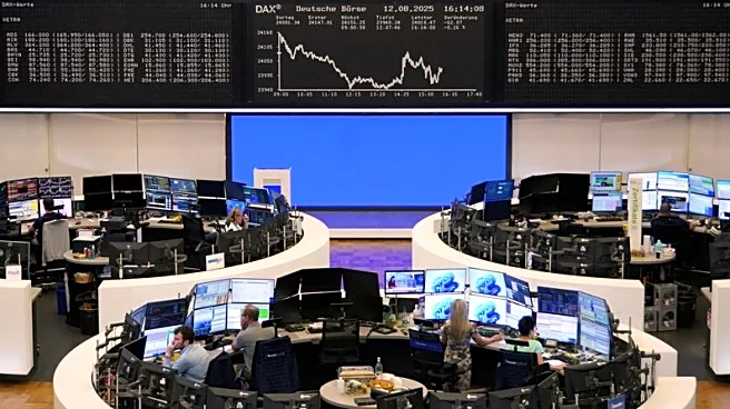 European shares near two-week highs on Fed rate cut hopes