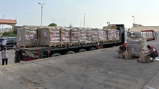 Turned back from Gaza, aid shipments languish in warehouses, on roadsides