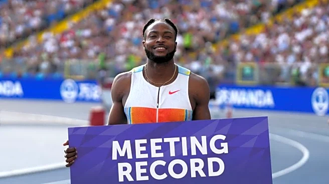Athletics-Thompson beats Lyles in Olympic final rematch in Silesia
