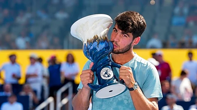 Tennis-Alcaraz wins Cincinnati Open after ailing Sinner retires in final