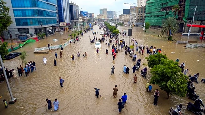 Pakistan's Karachi hit by torrential rain and floods