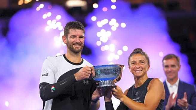 Tennis-Errani, Vavassori fight back to retain US Open mixed doubles crown