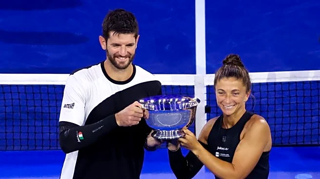 Tennis-Errani, Vavassori hope mixed doubles win earns respect for overlooked event