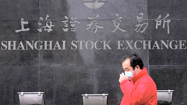 Shanghai stock benchmark closes at decade high as fintech, stablecoin shares surge
