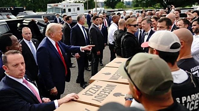 Trump visits police, military in Washington amid crime crackdown