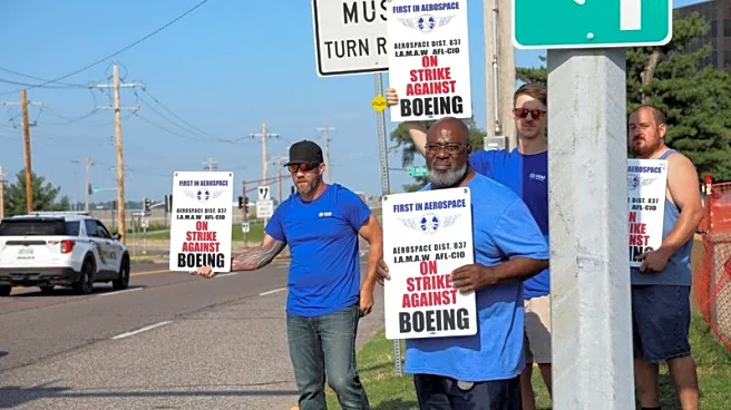 Boeing Defense workers hold out for better deal, keeping fighter jet production idle