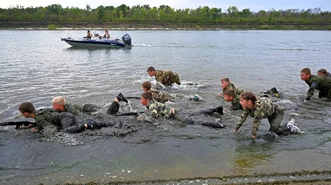 'We threw hand grenades!' Russian kids as young as 8 get taste of military training