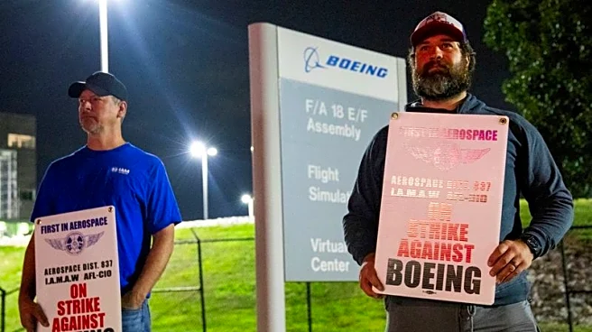 Boeing Defense, striking machinists say negotiations will resume Monday