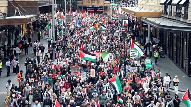 Widespread protests held in Australia to support Palestinians