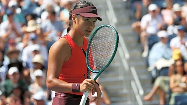 Tennis-Raducanu beats Shibahara to record first US Open win since 2021