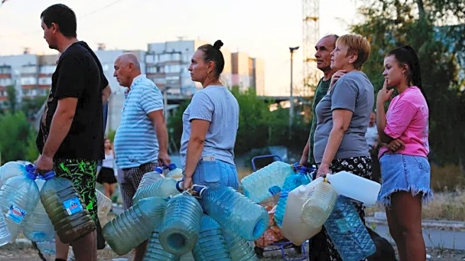 Russian-backed head of Donetsk says Moscow must capture canal from Ukraine to solve water crisis