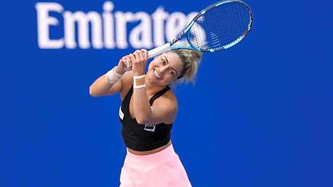 Tennis-Zarazua stuns Keys, Krejcikova eases past Mboko in US Open first round