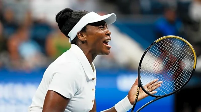 Tennis-Venus exits US Open in first round despite valiant display against Muchova