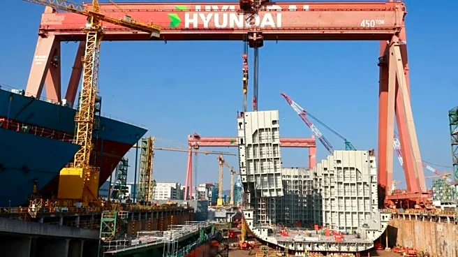 South Korea bets big on reviving troubled US shipbuilding to woo Trump
