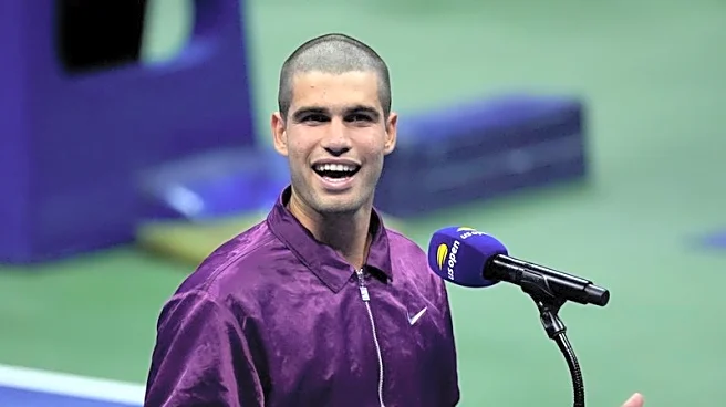 Tennis-Alcaraz amused by reaction to his accidental buzz cut