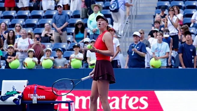 Tennis-Anisimova starts US Open with commanding first-round win