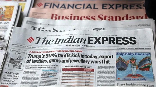 Trump's steep tariffs on India take effect