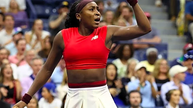 Tennis-Gauff says revamped serve was tested by old habits in first-round US Open win