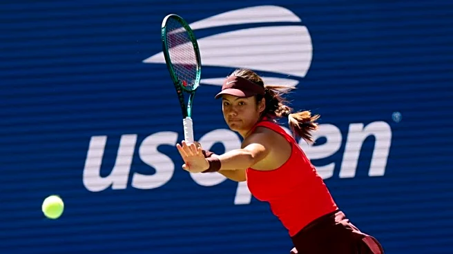 Tennis-Raducanu breezes past Tjen to reach US Open third round