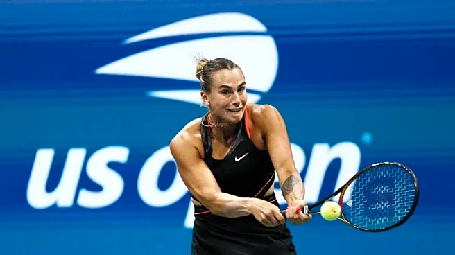 Tennis-Sabalenka sees off Kudermetova to reach third round in New York