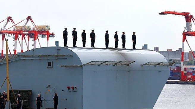 Japan hails 'unprecedented' security ties as British aircraft carrier visits Tokyo