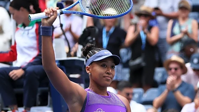Tennis-Osaka sparkles in US Open win over Baptiste