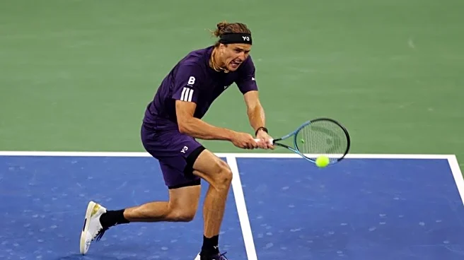 Tennis-Zverev's experience trumps Fearnley's fightback at US Open
