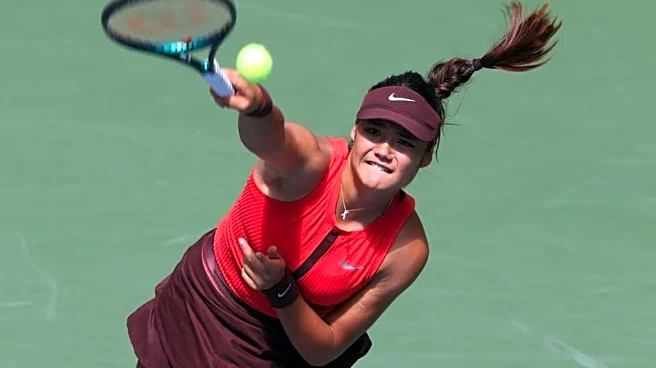 Tennis-Raducanu encouraged by strong summer despite U.S. Open exit