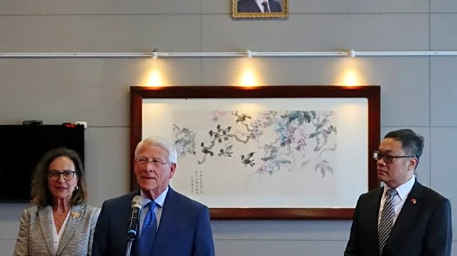 Senior U.S. senator expects joint weapons production with Taiwan