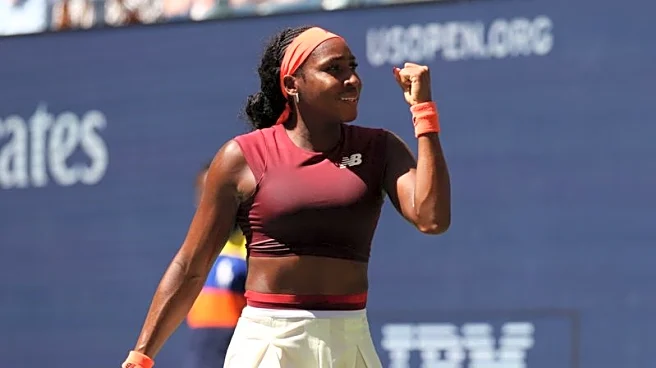 Tennis-Gauff finds form in US Open third-round win