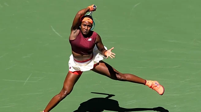 Tennis-Gauff hits her stride in U.S. Open third round, Musetti moves on