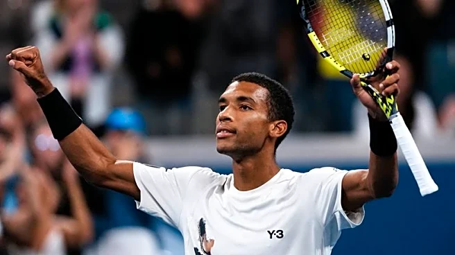 Tennis-Canada's Auger-Aliassime stuns Zverev to reach US Open last 16