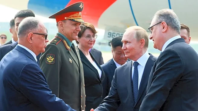 Russia's Putin arrives in China's Tianjin for security summit