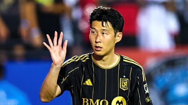 Soccer-Son's home debut brings 'World Cup vibe' to LA's Koreatown