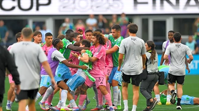 Melee, spitting incident mar end of Leagues Cup final